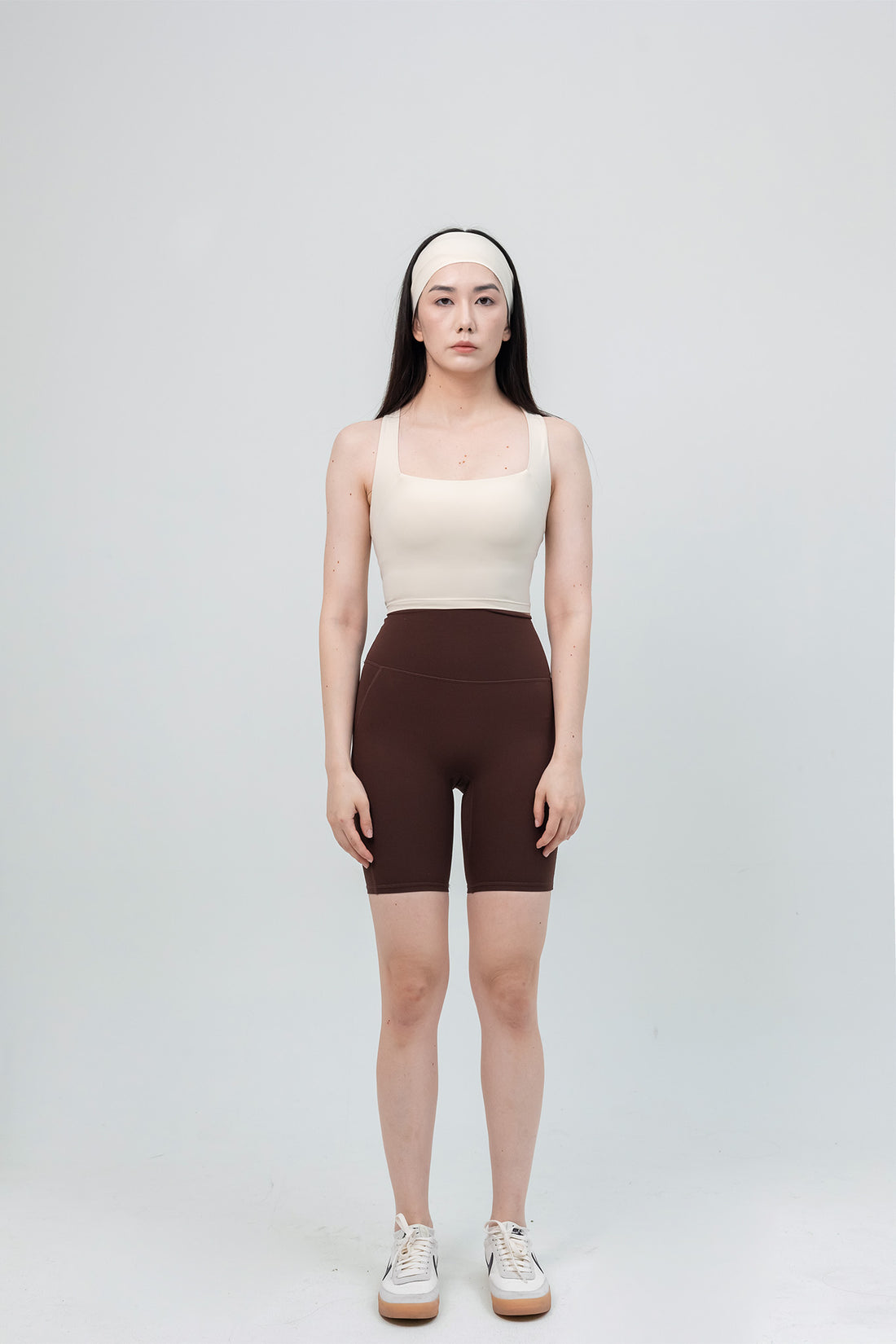 BE YOURSELF CROSS-BACK BRA TANK