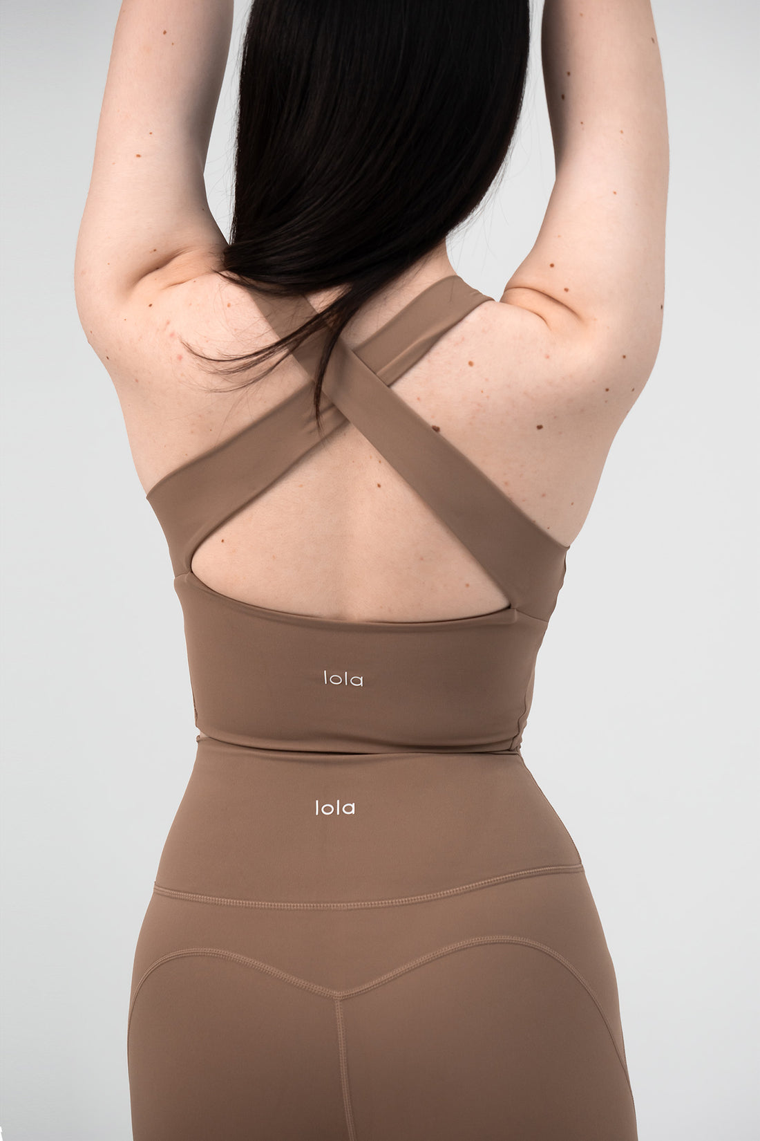 BE YOURSELF CROSS-BACK BRA TANK