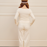 COZY POINTELLE PAJAMA LONG PANTS