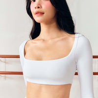 EMBRACE LONG SLEEVE CROP TOP