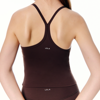 LOLA FIT CLUB | Malaysia Stylish and Comfortable Activewear | Removable Pad Racer Tank
