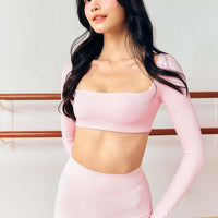 EMBRACE LONG SLEEVE CROP TOP