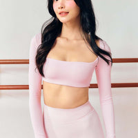EMBRACE LONG SLEEVE CROP TOP