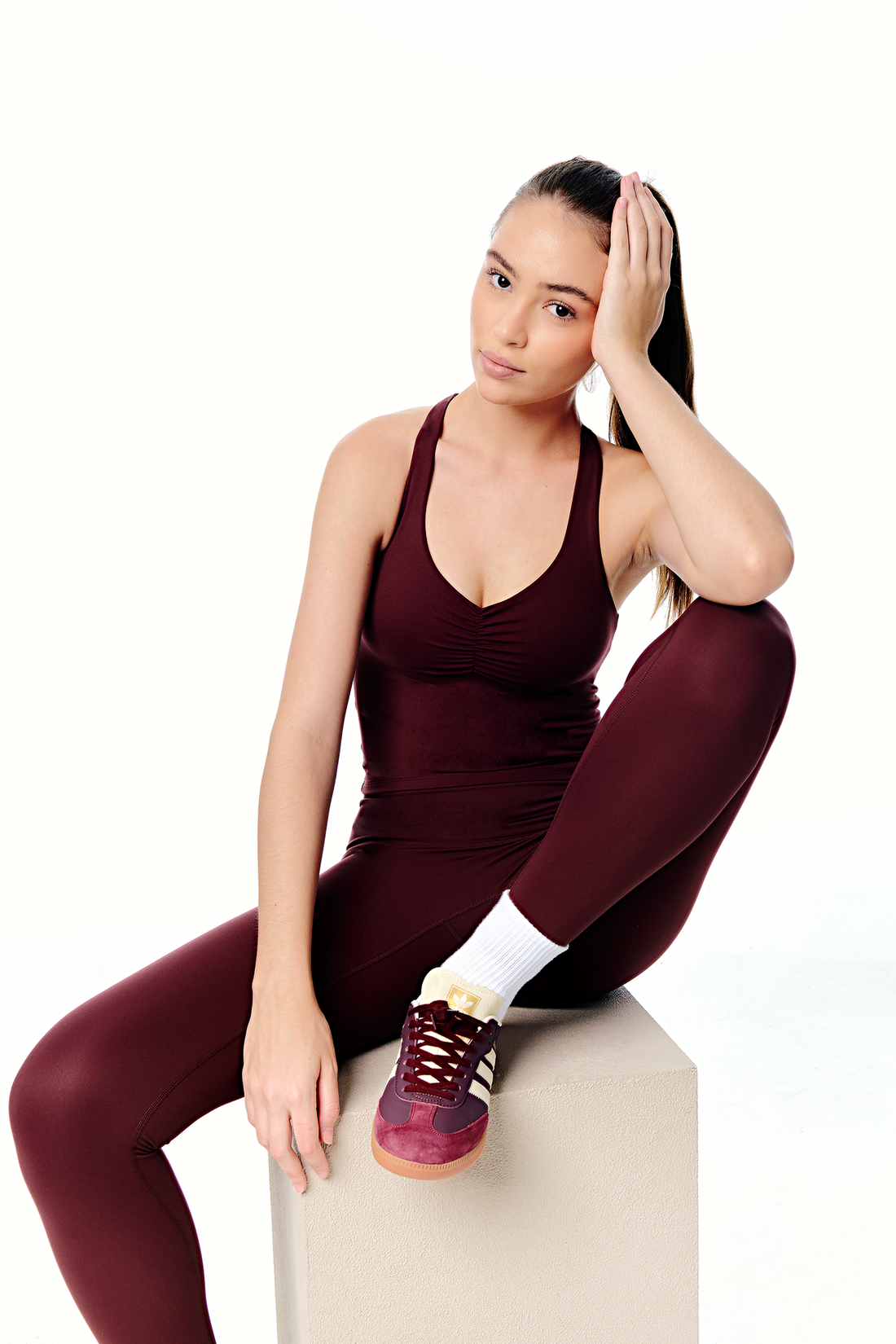 LOLA Activewear Malaysia | Halter activewear tank | Breathable Fabric