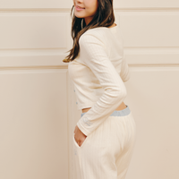 COZY POINTELLE CARDIGAN