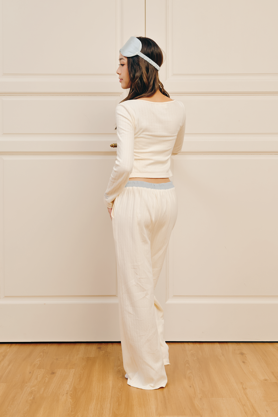 COZY POINTELLE PAJAMA LONG PANTS