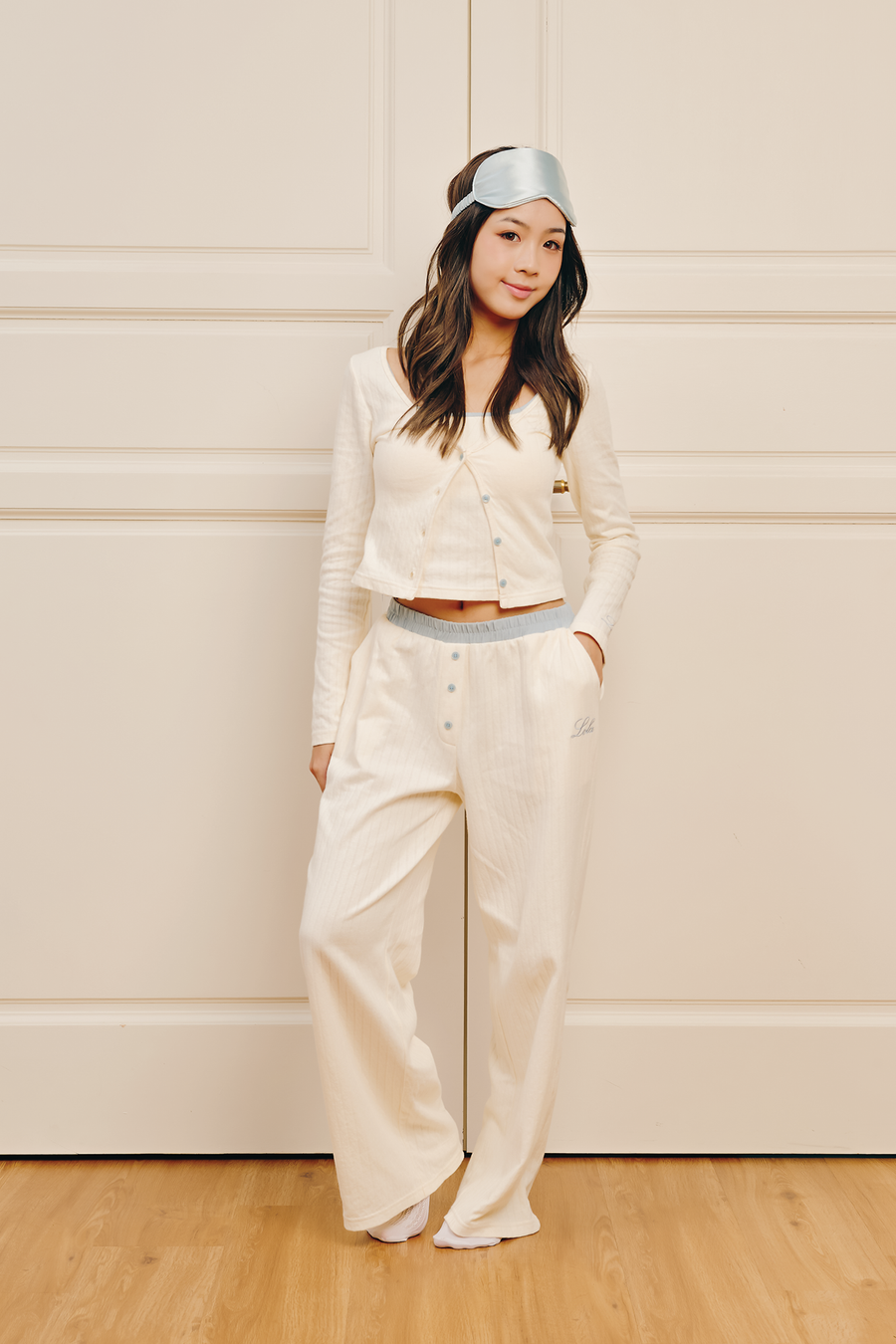 COZY POINTELLE PAJAMA LONG PANTS