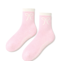 [EXCLUSIVE 14 - 18TH JAN] BLUSH BOW GRIP SOCKS