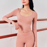 ROMANCE V- NECK LONG SLEEVE TOP