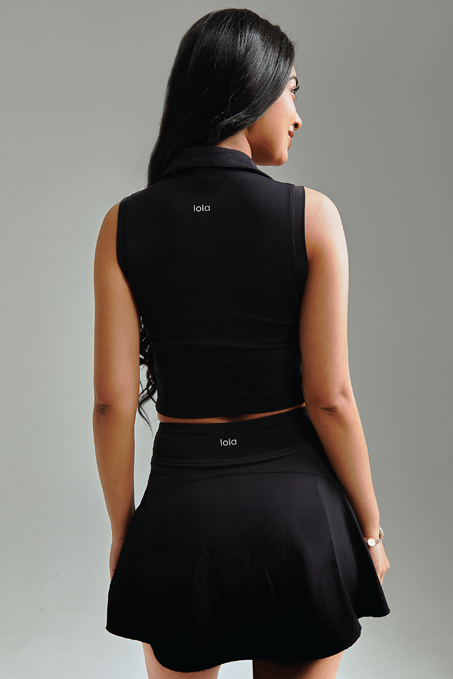 Perfect Black Tennis Skirt to ace your court game. Malaysia Women's Activewear. Tennis & Golf outfits.